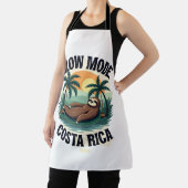 Costa Rica Faultier Vintage Urlaubsshirt Schürze (InSitu)