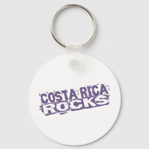 Costa Rica-Felsen Schlüsselanhänger