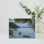 Costa Rica Fischerboote Postkarte (Stehend Vorderseite)