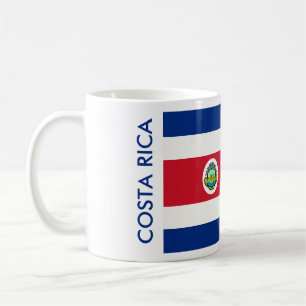 COSTA RICA FLAG KAFFEETASSE