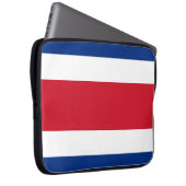 Costa Rica Flag Laptopschutzhülle (Vorne Rechts)