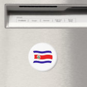 Costa Rica Flag Magnet (In Situ (Geschirrspüler))