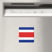 Costa Rica Flag Magnet (In Situ (Geschirrspüler))