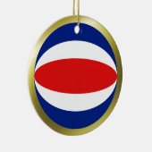 Costa Rica Flag Ornament (Rechts)