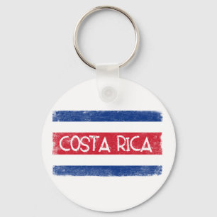 Costa Rica flag Schlüsselanhänger