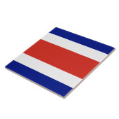 Costa Rica Flag Tile Fliese (Seite)