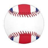 Costa Rica Flagge Baseball (Rückseite)