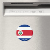 Costa Rica Flagge Charming Patriotic Magnet (In Situ (Geschirrspüler))