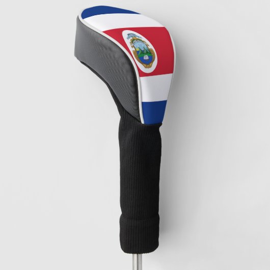 Costa-Rica-Flagge Golf Headcover (angewinkelt)