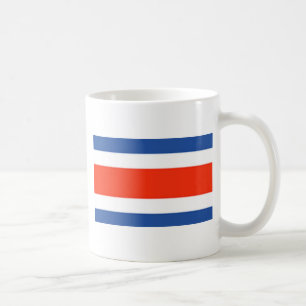 Costa Rica-Flagge Kaffeetasse