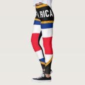Costa Rica-Flagge Leggings (Links)