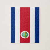 Costa-Rica-Flagge Puzzle (Vertikal)