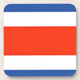 Costa Rica-Flagge Untersetzer