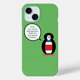 Costa Rica Flagge Wildtiere Pinguin Personalisiert Case-Mate iPhone Hülle