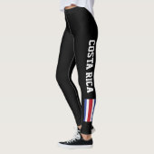 Costa Rica Flaggen-Gewohnheits-Leggings Leggings (Links)
