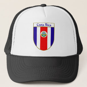 Costa Rica-Flaggen-Schild Truckerkappe