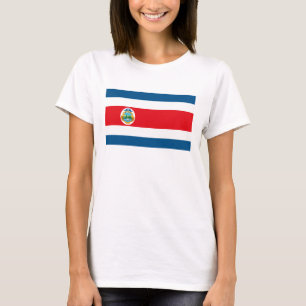Costa Rica Flaggen-T - Shirt