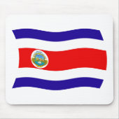 Costa Rica Flaggenmousepad Mousepad (Vorne)