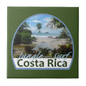 Costa Rica-Fliese Fliese (Vorderseite)