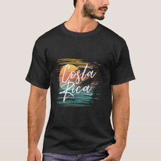 Costa Rica Fun Tropical Beach Cruise Urlaub T-Shirt