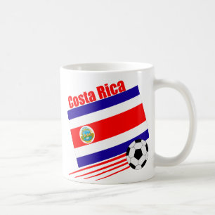 Costa Rica-Fußball-Team Kaffeetasse