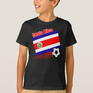 Costa Rica-Fußball-Team T-Shirt