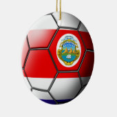 Costa Rica-Fußball-Verzierung Keramikornament (Rechts)
