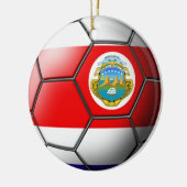 Costa Rica-Fußball-Verzierung Keramikornament (Links)