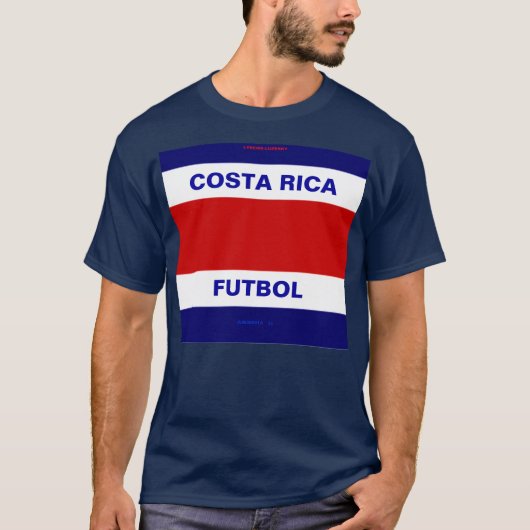 COSTA RICA FUTBOL T-Shirt (Vorderseite)