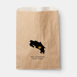 Costa Rica Gastgeschenk Hochzeit Leckerei Säcke, G Geschenktütchen