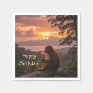 Costa Rica Geburtstag Serviette