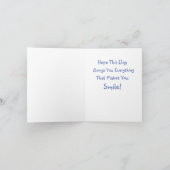 Costa Rica Geburtstagskarte Karte (Innenseite)