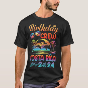 Costa Rica Geburtstagsreise Urlaub 2024 Matching G T-Shirt