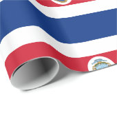 Costa Rica Geschenkpapier (Rolleneckpunkt)