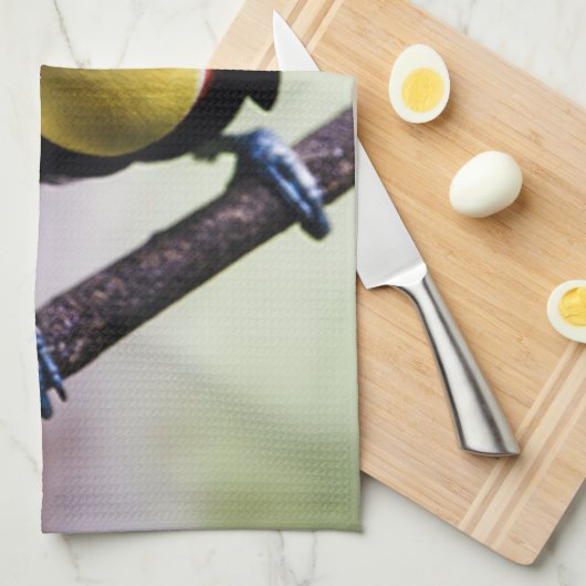 Costa Rica Geschirrtuch (Viertel Falte)