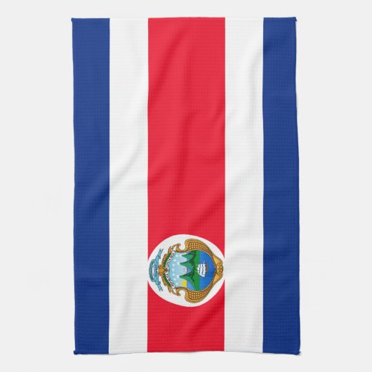 Costa Rica Geschirrtuch (Vertikal)