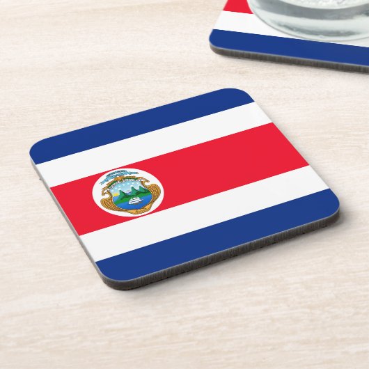 Costa Rica Getränkeuntersetzer (Linke Seite)