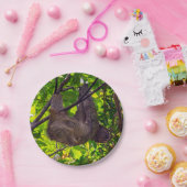 Costa Rica - Happy Lazy Sloth, Antonio Manuel NP Pappteller (Party)