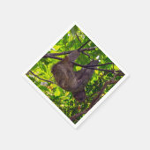 Costa Rica - Happy Lazy Sloth, Antonio Manuel NP Serviette (Ecke)