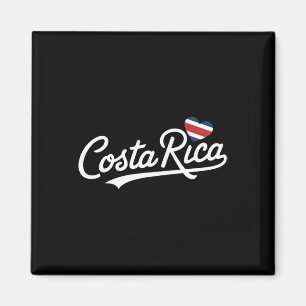 Costa Rica Herzurlaub Tropische Pura Vida Costa Magnet