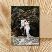 Costa Rica Hochzeit in Urlaubsort Foto Save The Date