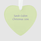 Costa Rica Hummingbird Flug zu einer Blume Ornament (Rückseite)