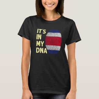 Costa Rica in meinem Dna Costa Rica Flag Team Cost T-Shirt