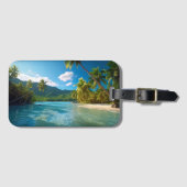 Costa Rica Inselparadies  Gepäckanhänger (Vorderseite (Horizontal))