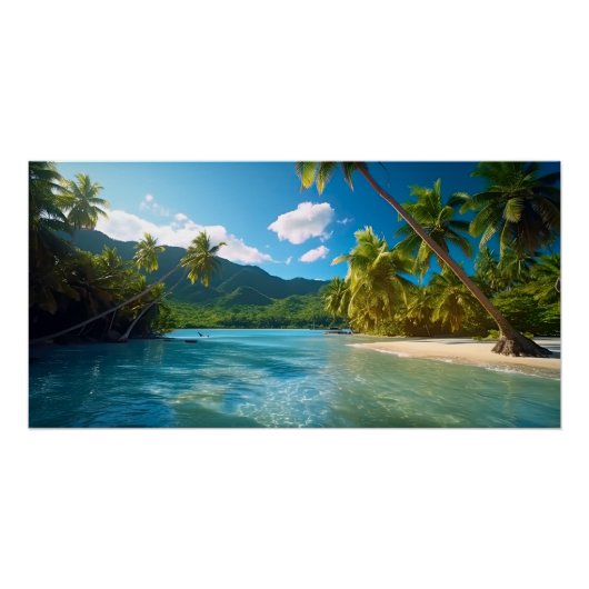 Costa Rica Inselparadies Poster (Vorderseite)