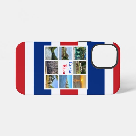 Costa Rica iPhone Hülle (Rückseite (Horizontal))