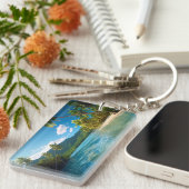 Costa Rica Island Paradise  Schlüsselanhänger (Vorderseite rechts)