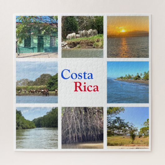 Costa Rica Jigsaw Puzzle (Vertikal)