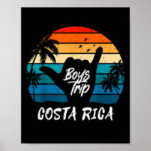 Costa Rica Jungs-Trip-Matching Poster