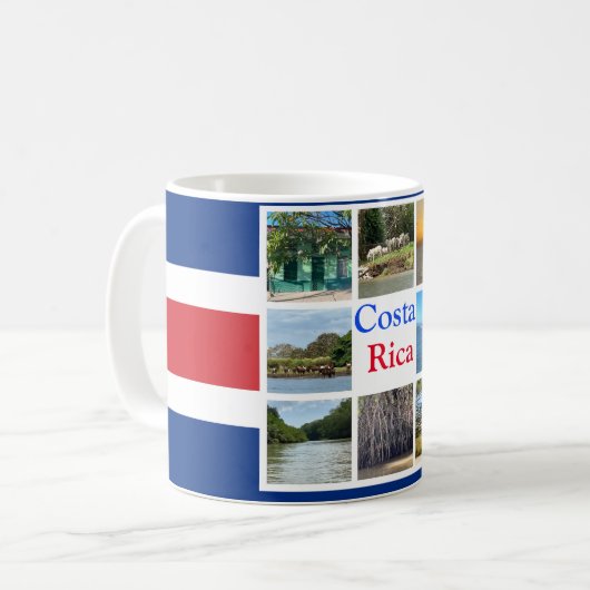 Costa Rica Kaffeetasse (Vorderseite Links)